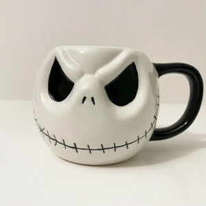 Nightmare Before Christmas Coffee Mug 3D Jack  Skellington Cup Disney Monogram